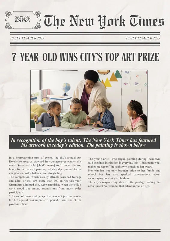 Plastic pollution print campaign — newspaper concept