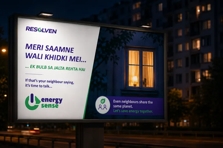 Energy Sense outdoor creative 2